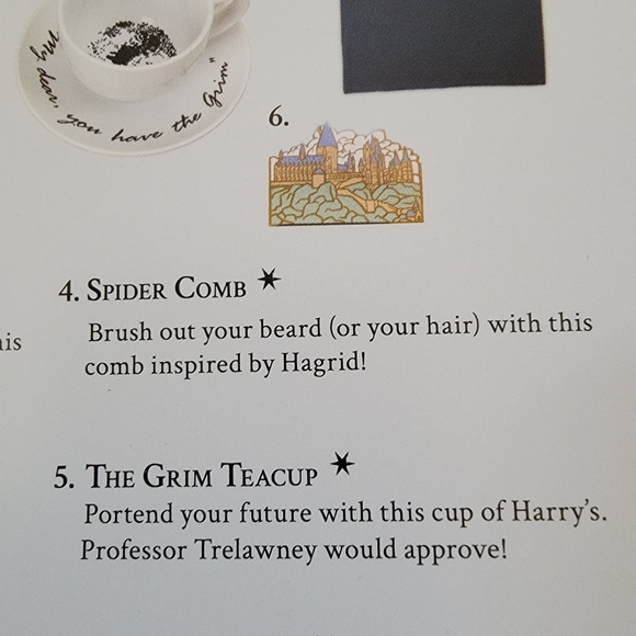 Loot WIZARDING WORLD Professors' Lounge Spider Comb - Picture 3 of 3